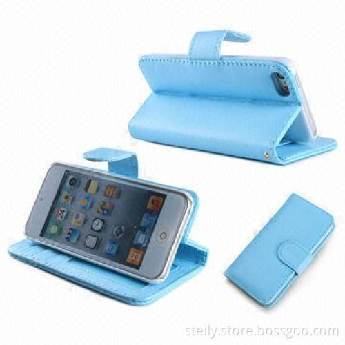 Wallet Case with Credit Card Holder, Ideal for iPod Touch 5